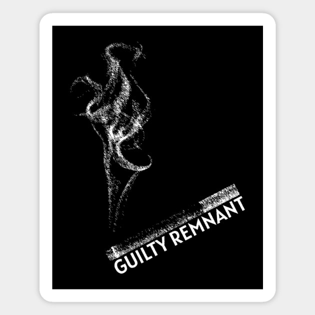 Guilty Remnant Magnet by ArcaNexus